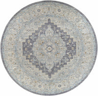 Sema Blue Medallion Rug - Clearance