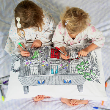 Home Decorator Pillow Case (pens included)