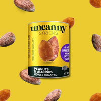 Honey Roasted Peanuts & Almonds | Can | 1.8 oz | Uncanny
