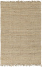 Hovland Hand Woven Natural Jute Rag Rug - Clearance