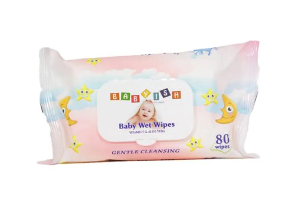 Bebek Pembe Islak Mendil 80 Adet