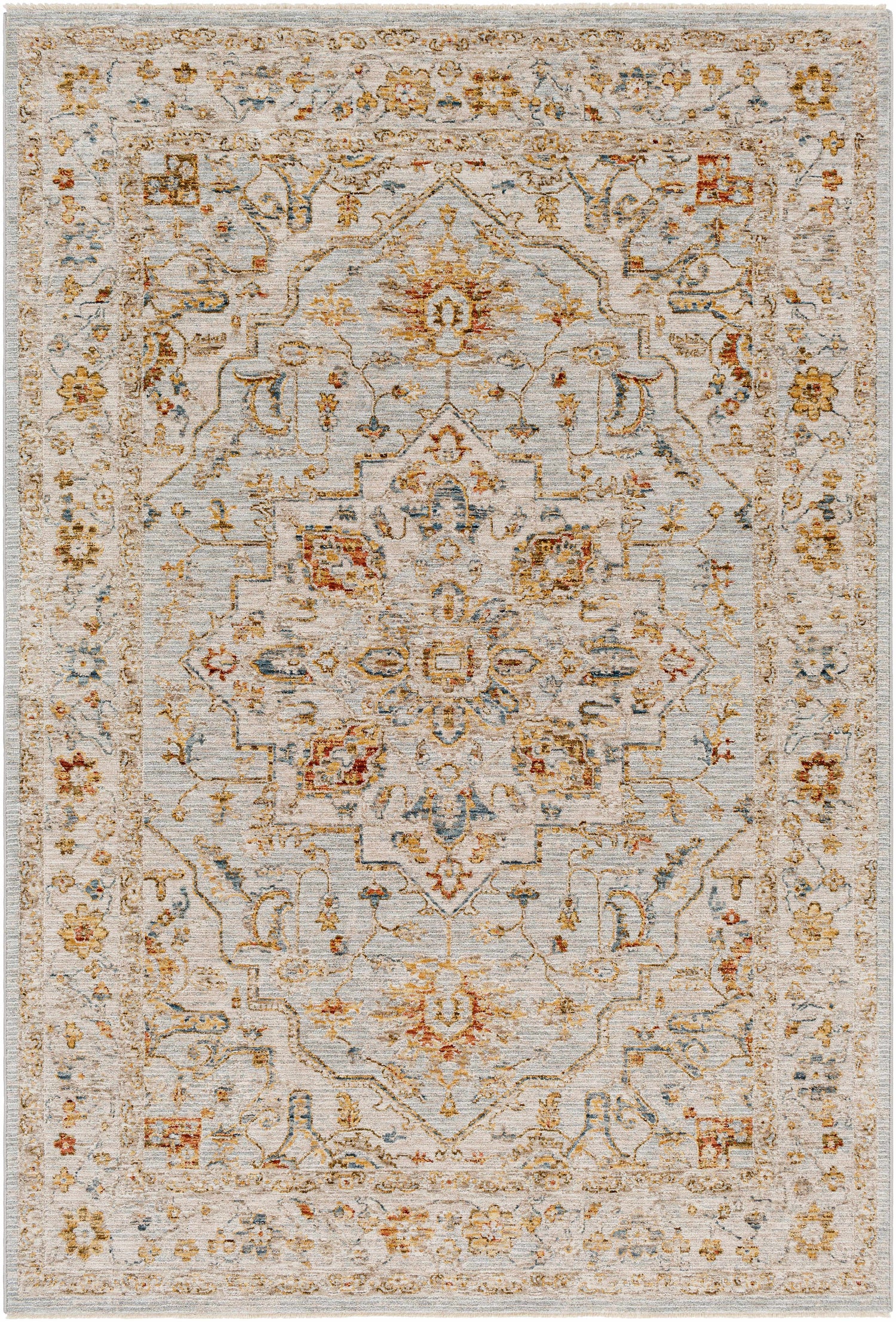Huguley Floral Cream Luxe Rug
