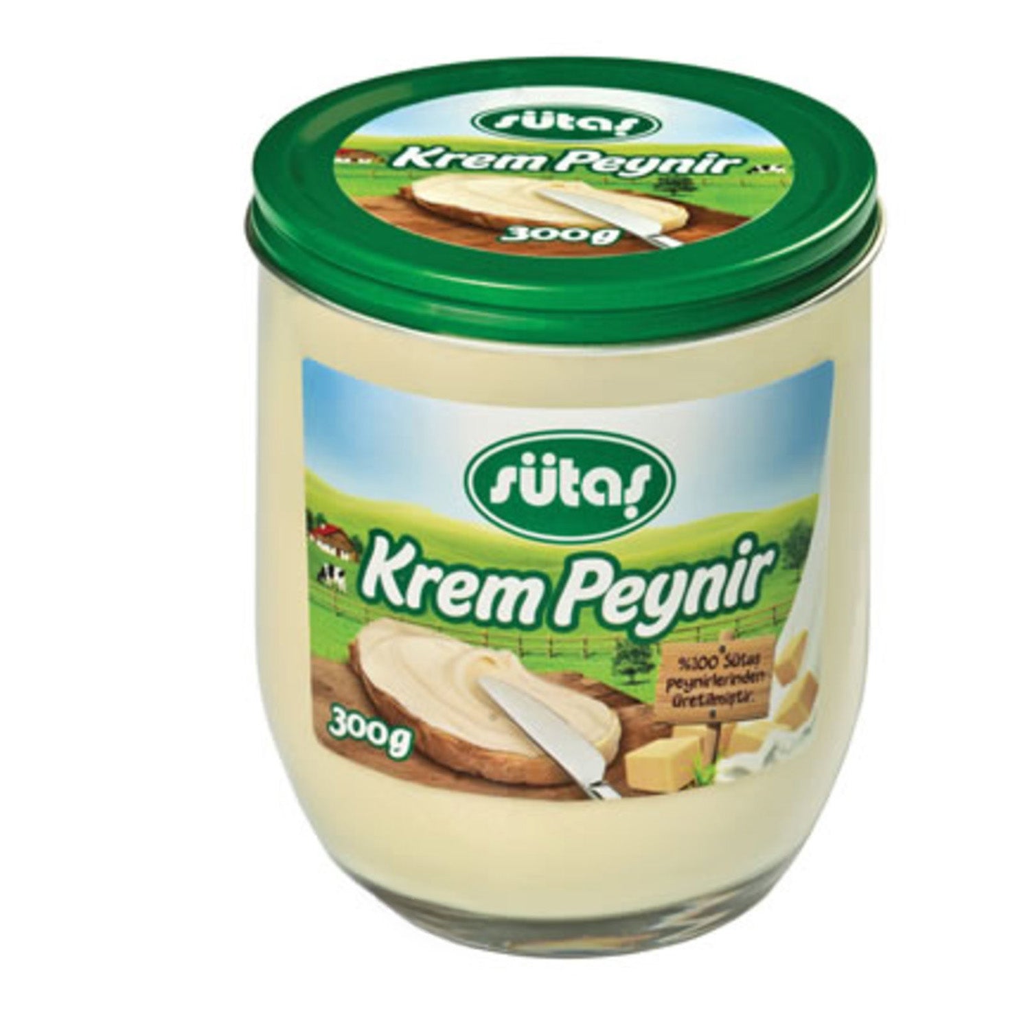 Sutas Cream Cheese 300G-Glass