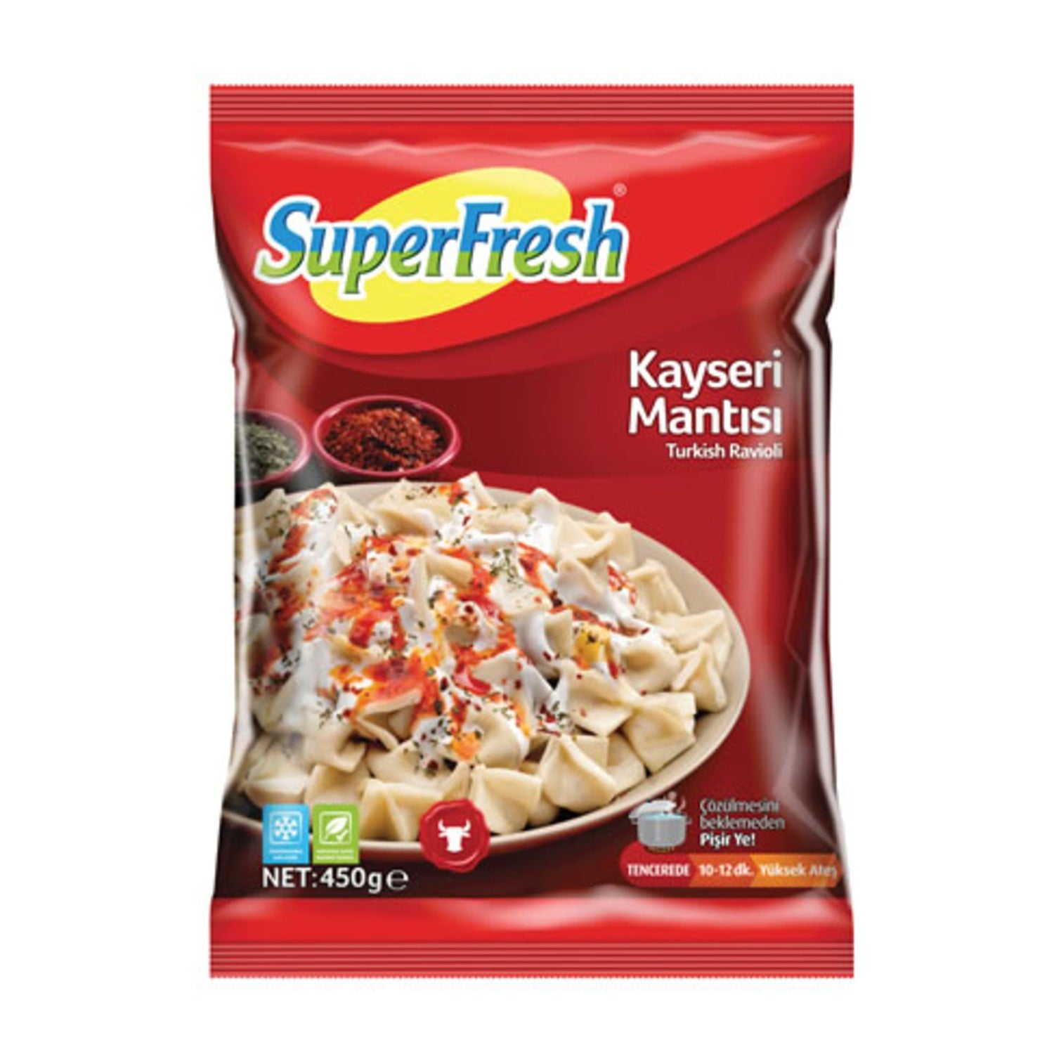 Superfresh Manti Soy Frozen 450G