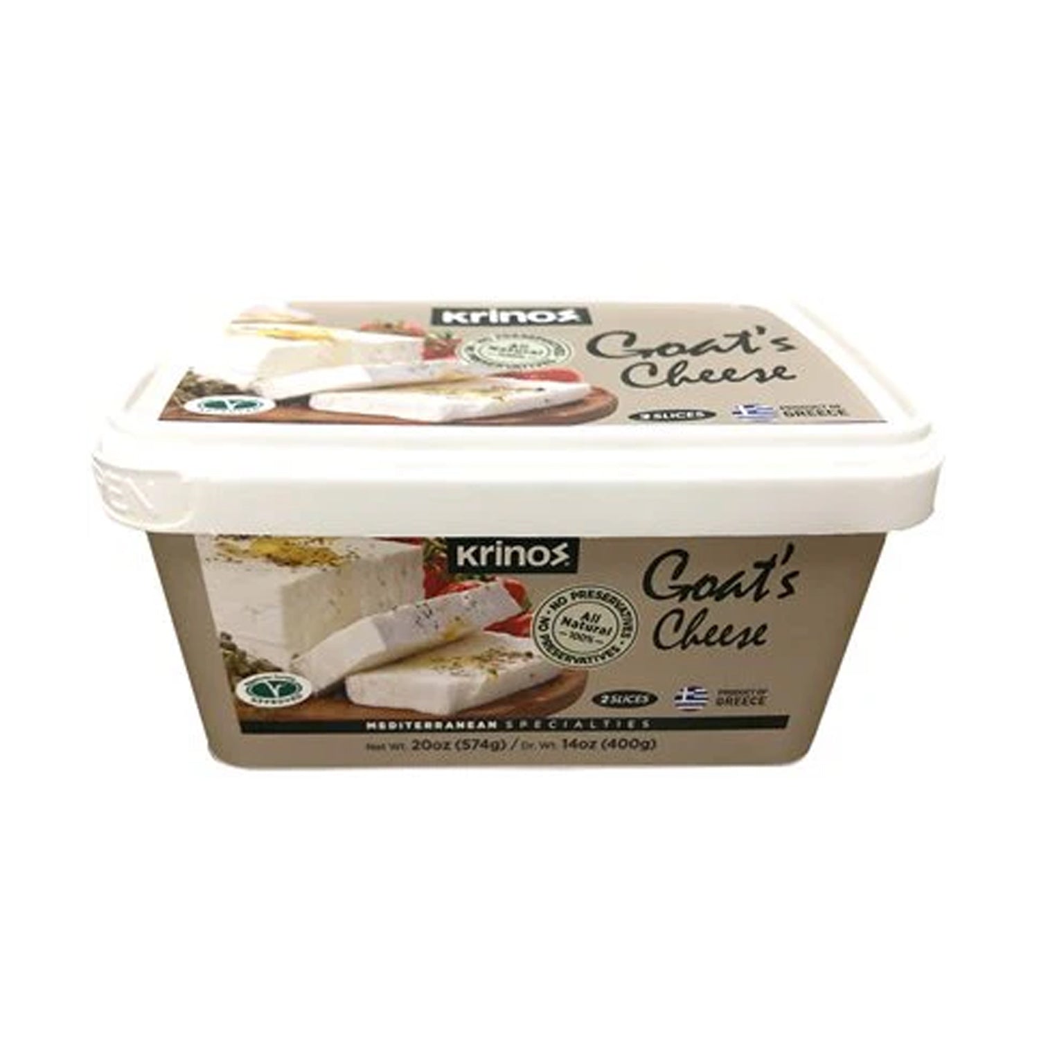 Krinos Goat Cheese 400G
