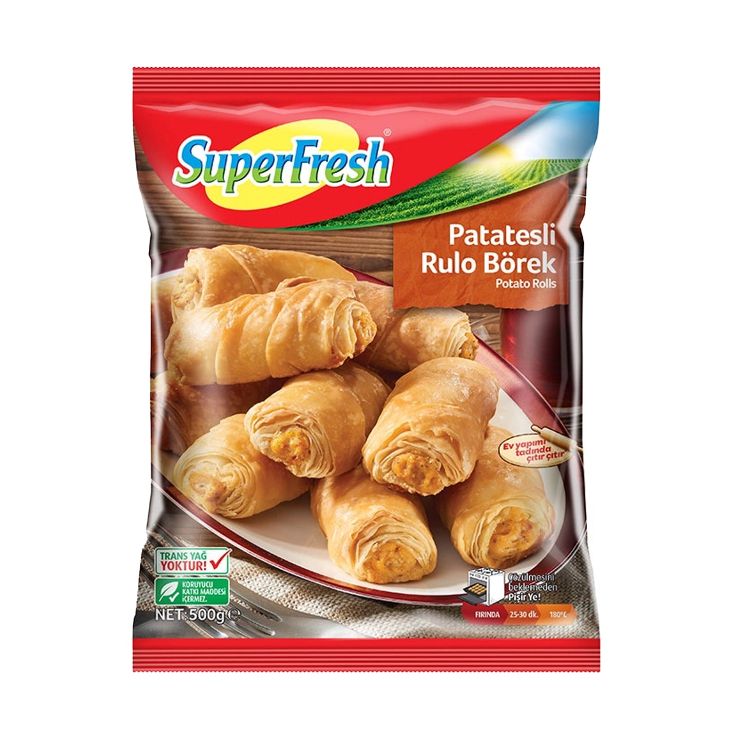 Superfresh Miniroll Potato500G