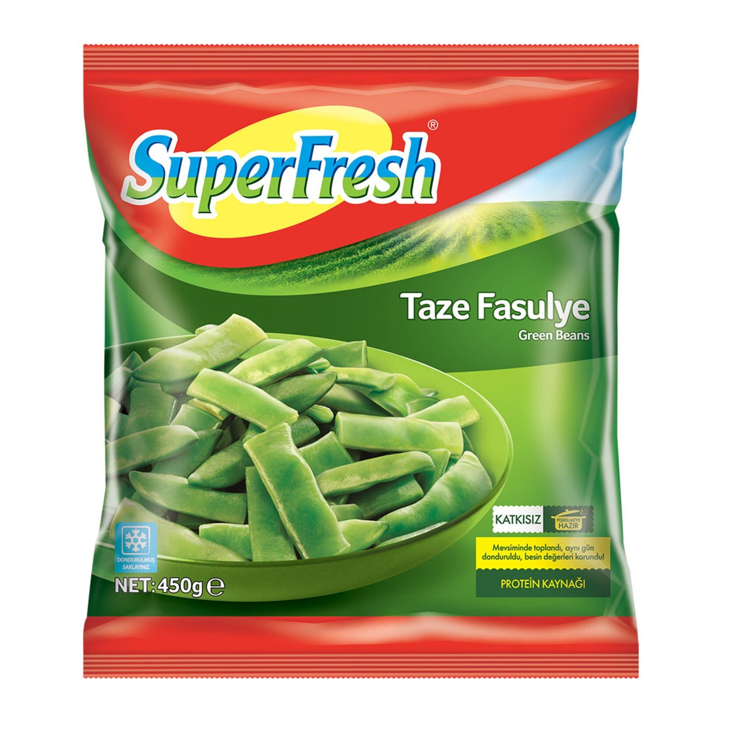 Superfresh Frozen Green Beans 450G