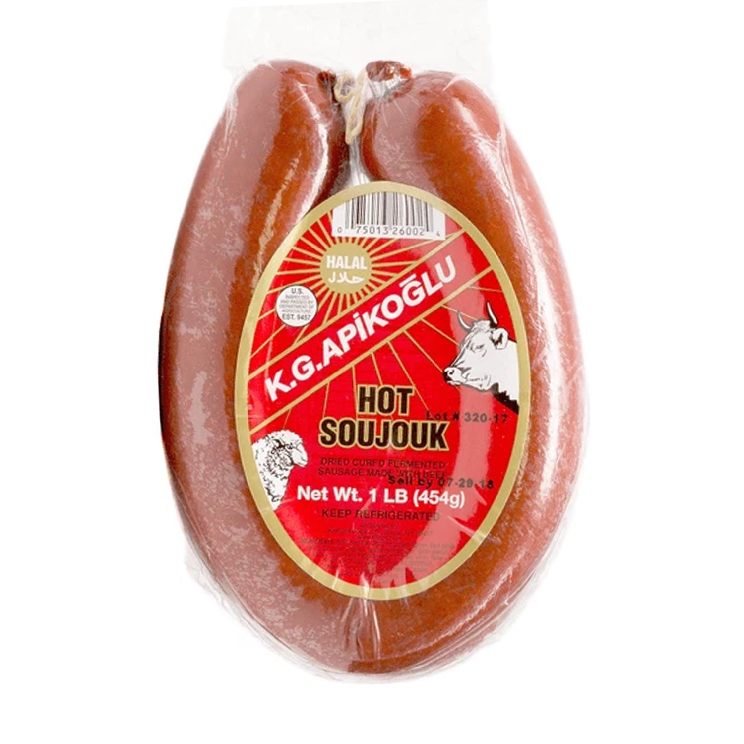 Apikoglu Sujuk Hot 1Lb