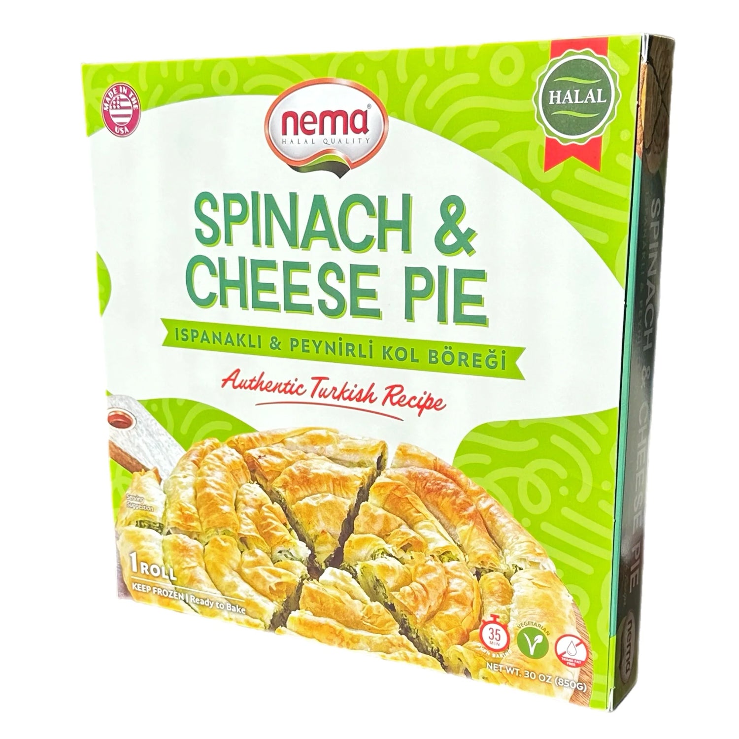 Nema Cheese & Spinach Rolls 900G