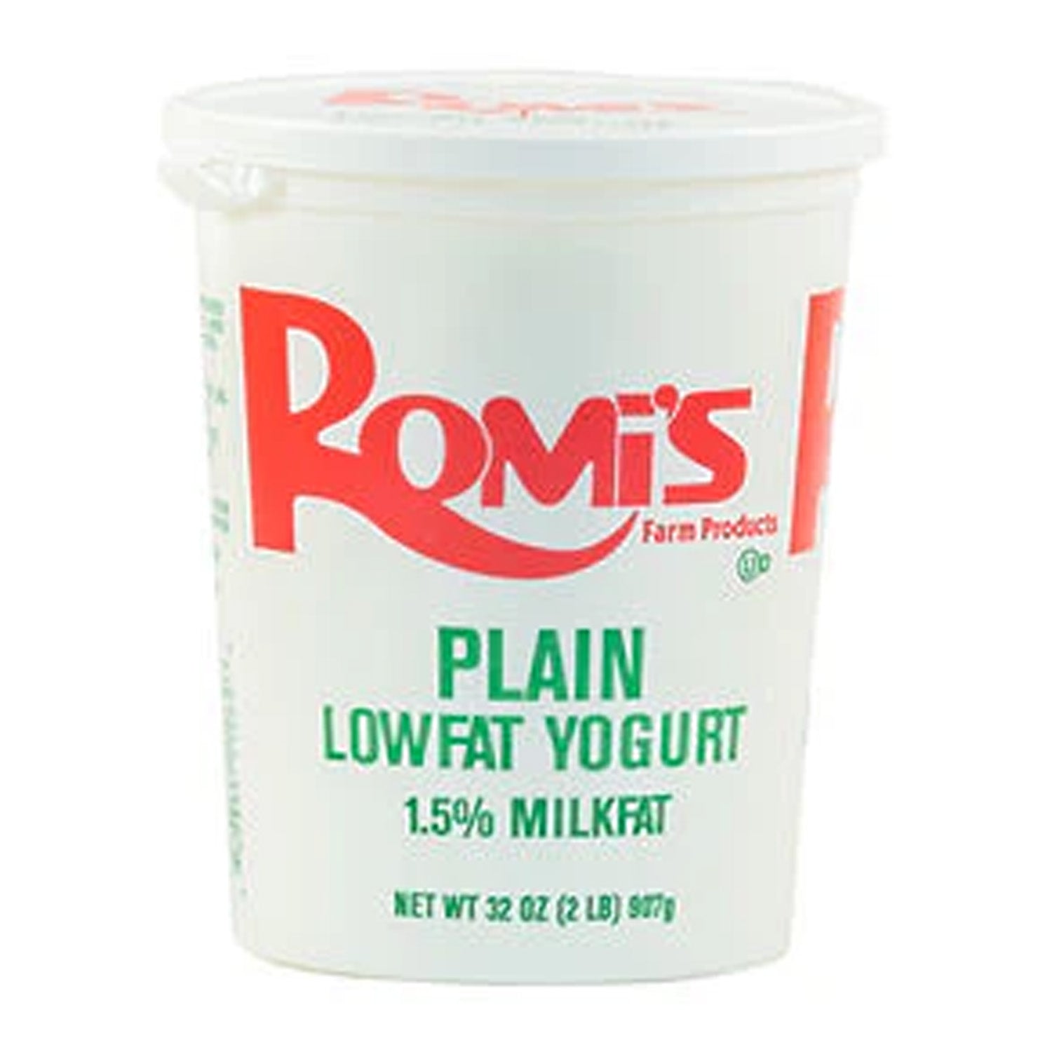 Romis Yogurt Lowfat Plain 2Lb