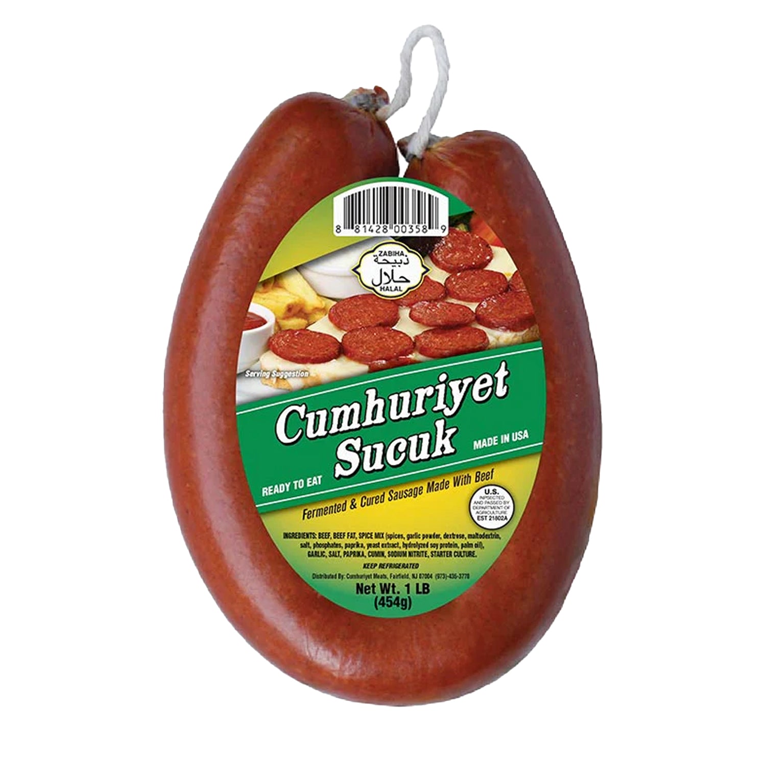 Nema Cumhuriyet Sucuk 1Lb