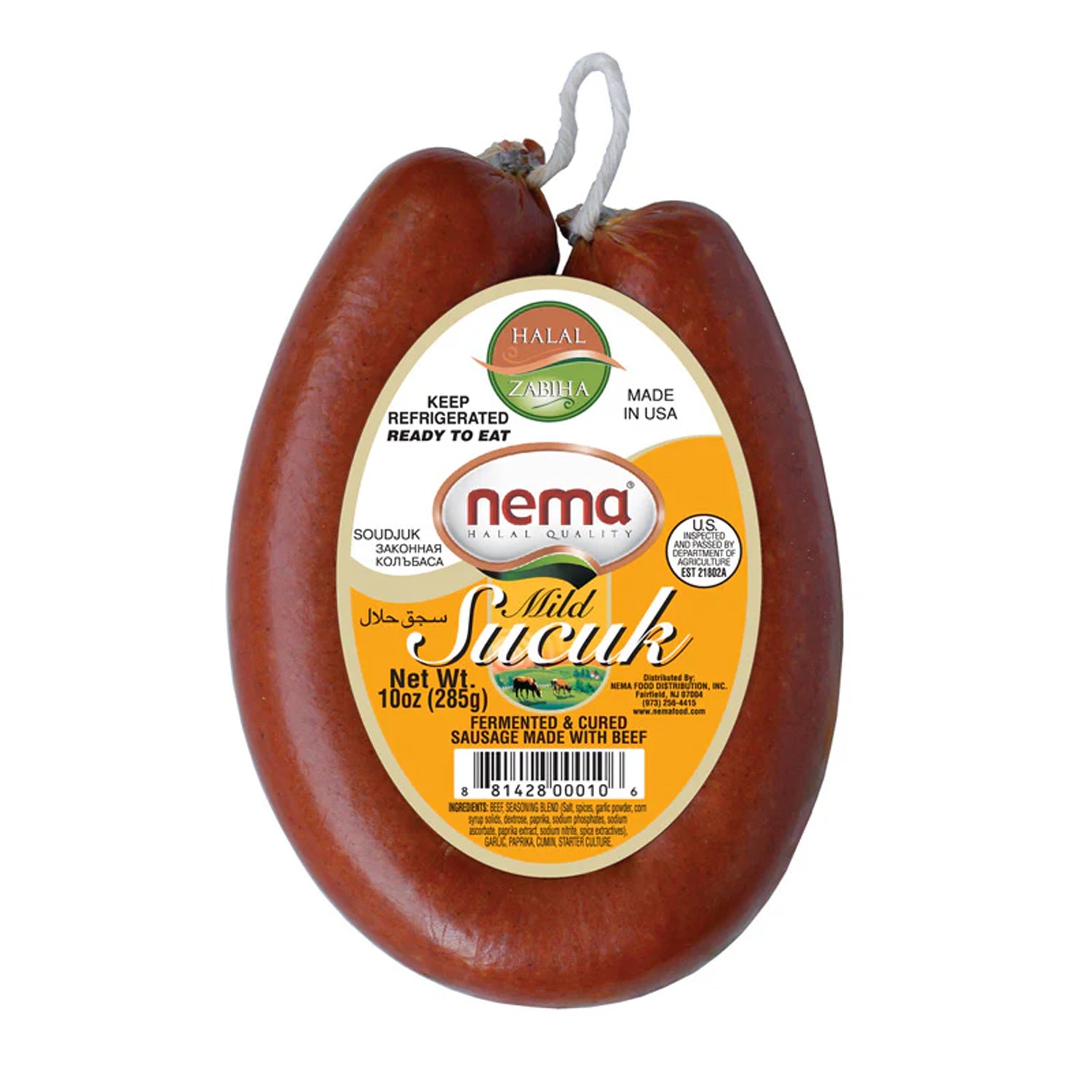 Nema Sucuk Ring Mild 285G@