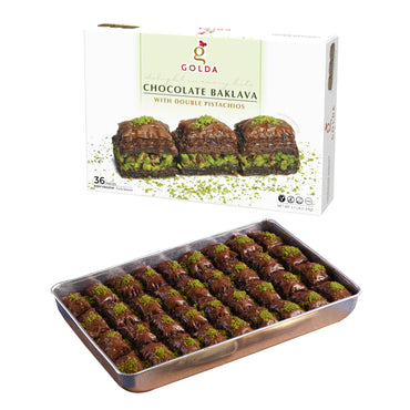 Golda Baklava Chocolate 1Lb