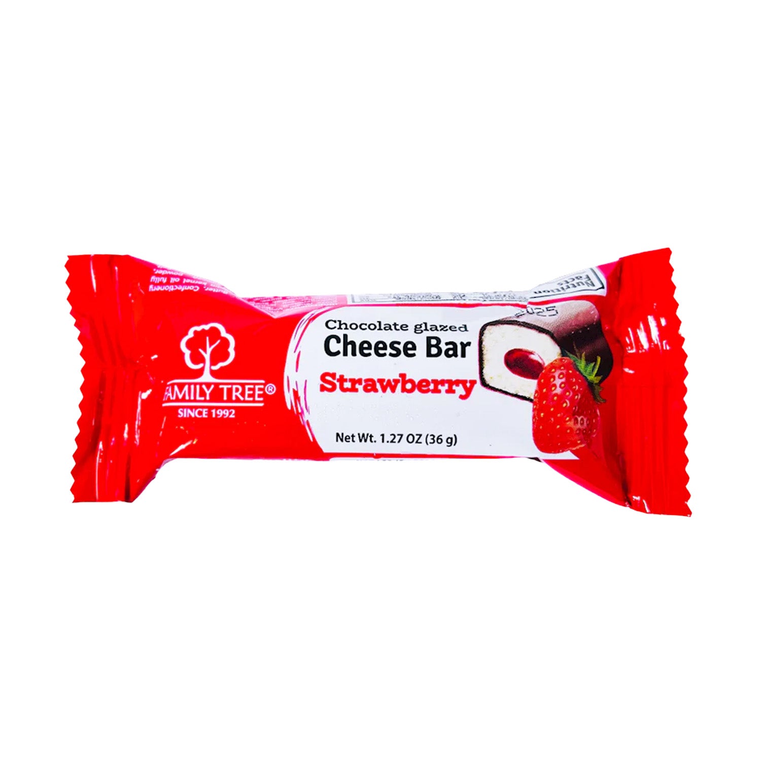Family Tree Cheese Bar Strawberry 36G