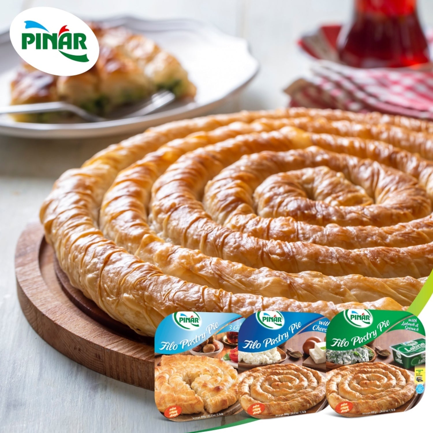 Pinar Pastry Pie Three Chs 800