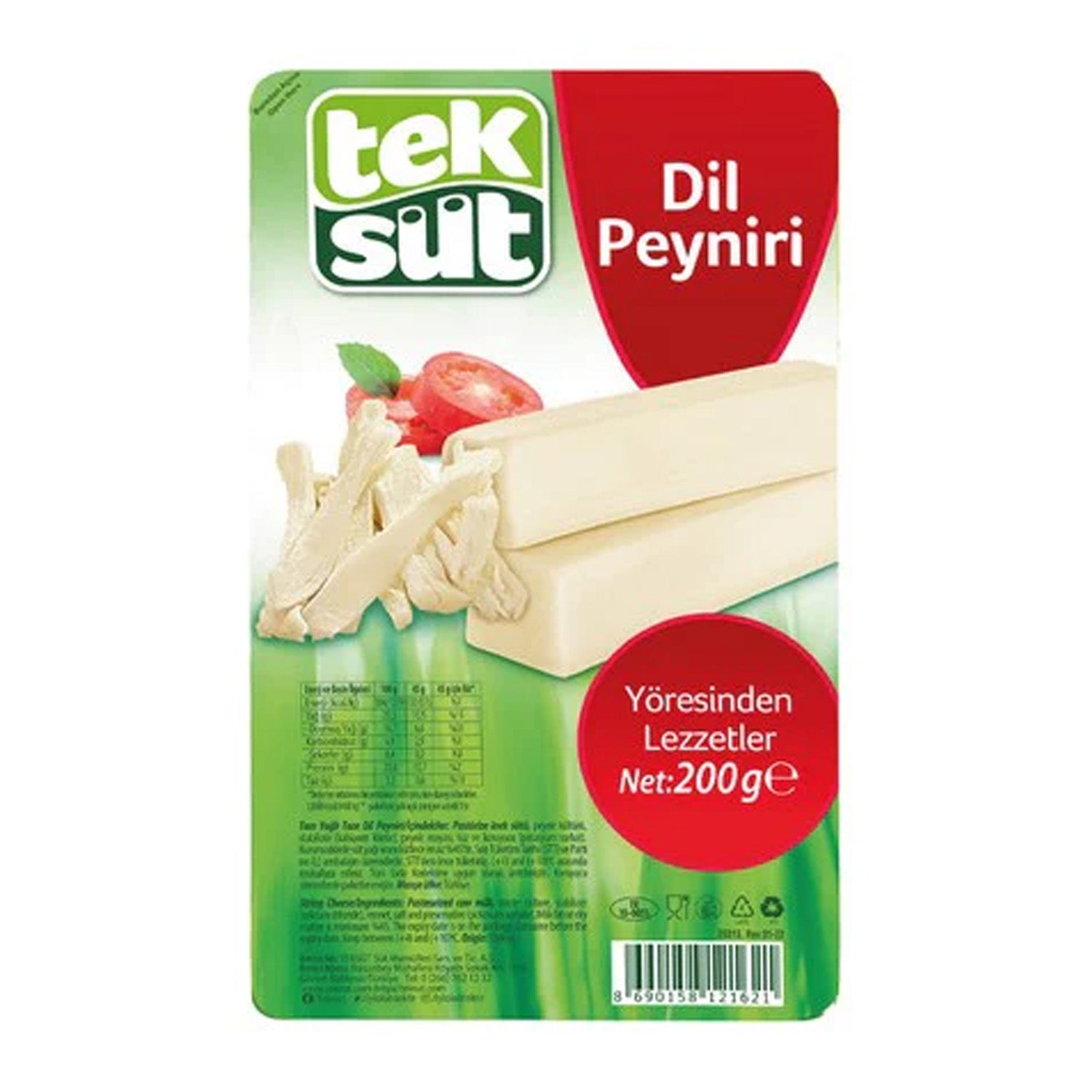 Teksut Dil/String Cheese 200G
