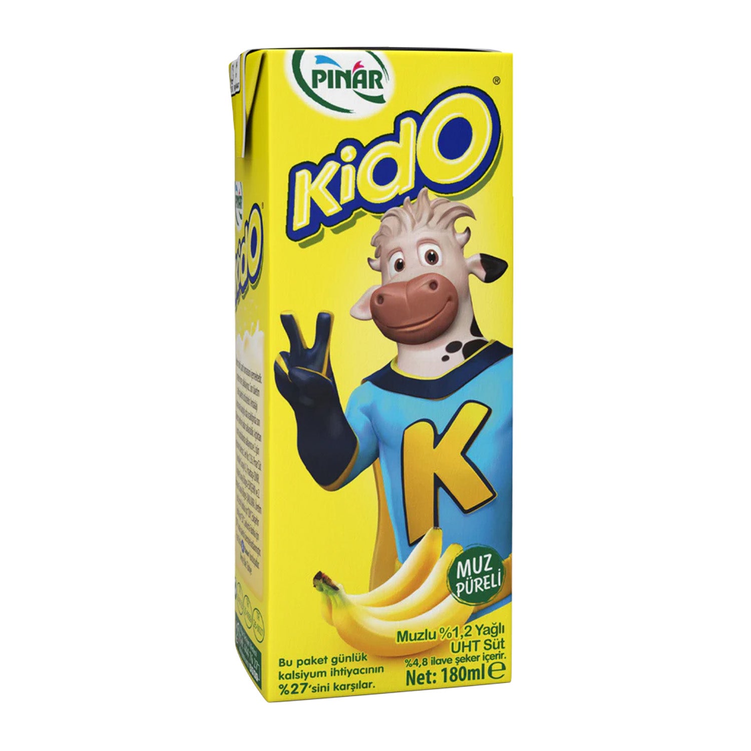 Pinar Kido Banana Milk 180Ml