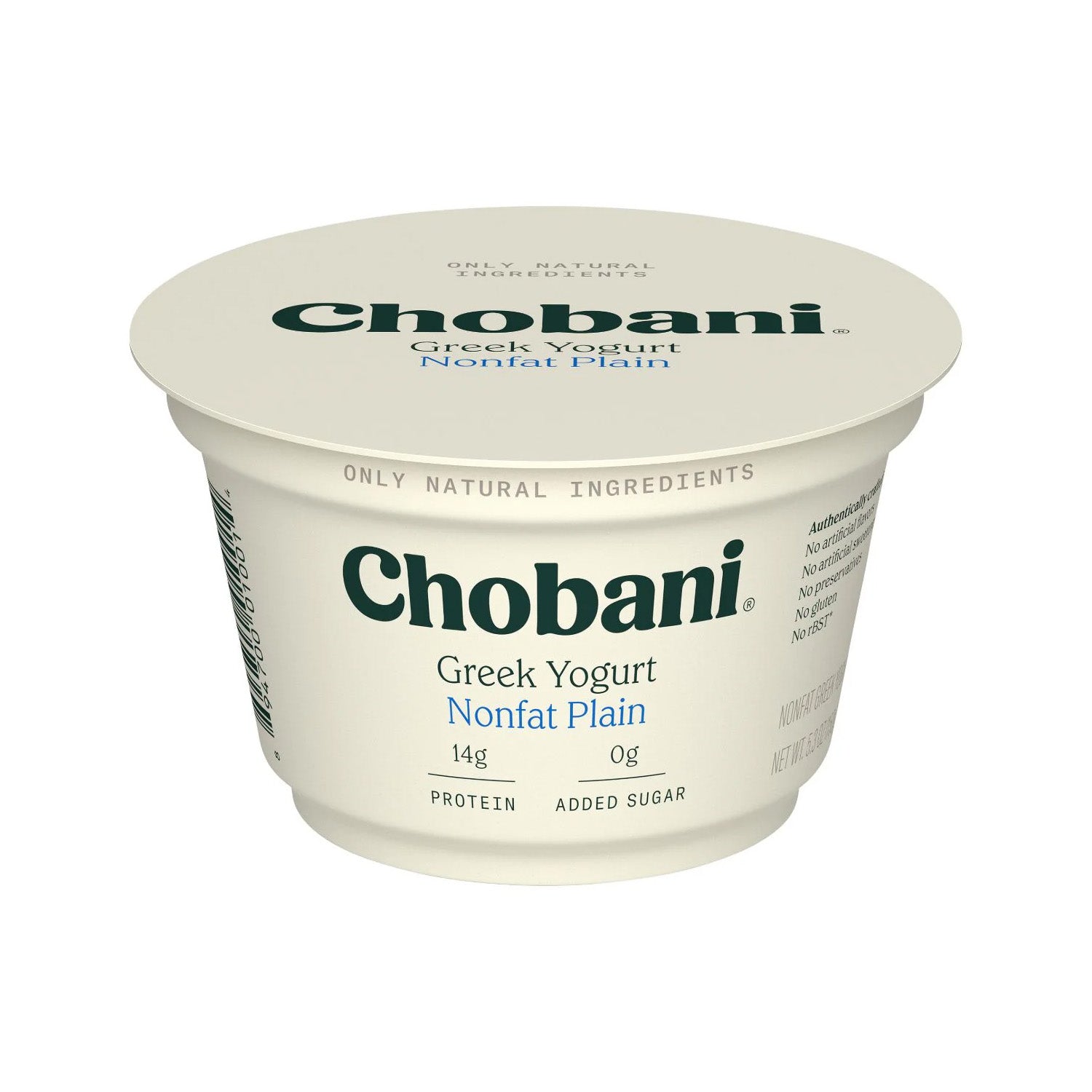 Chobani 0% PlainGeek Yogurt 5.3Oz