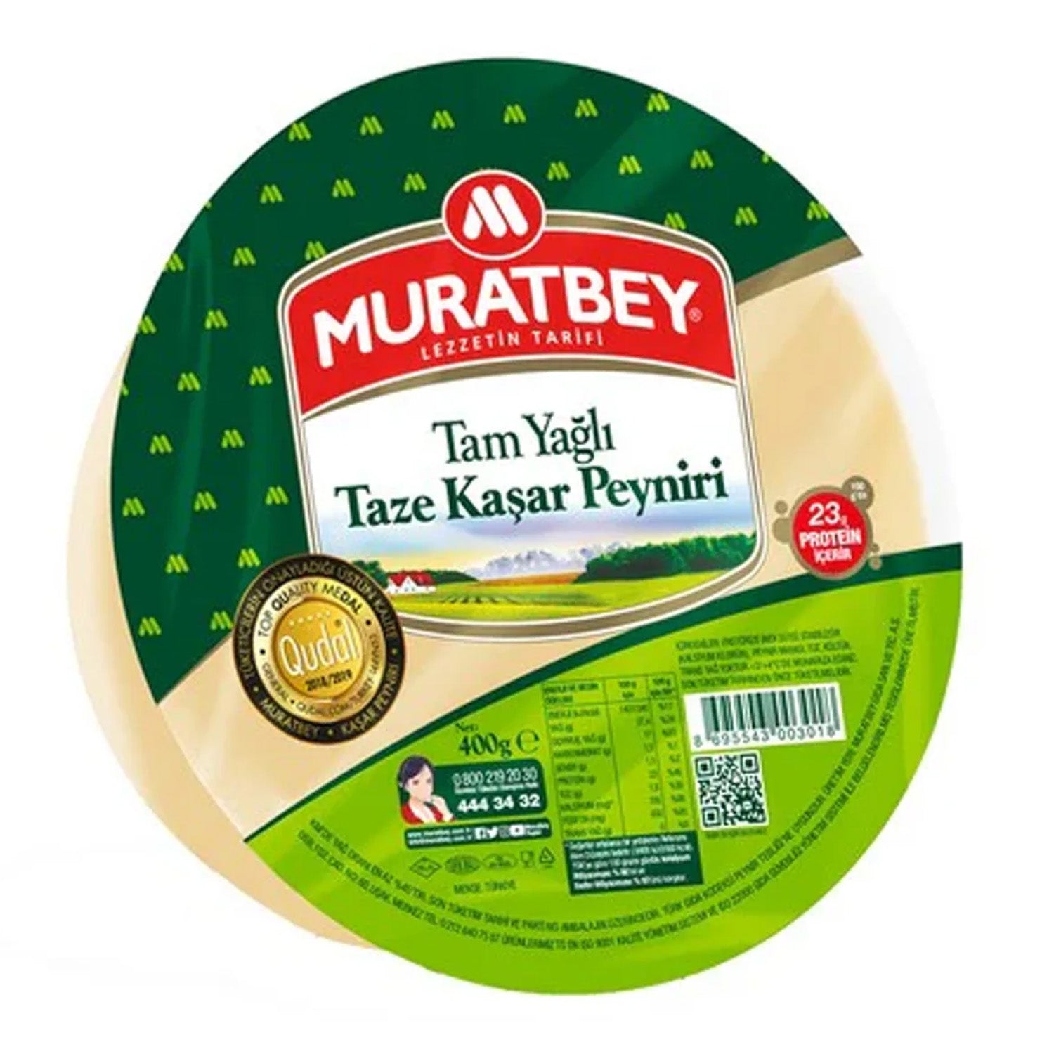 Muratbey Kashkaval Cheese 400G