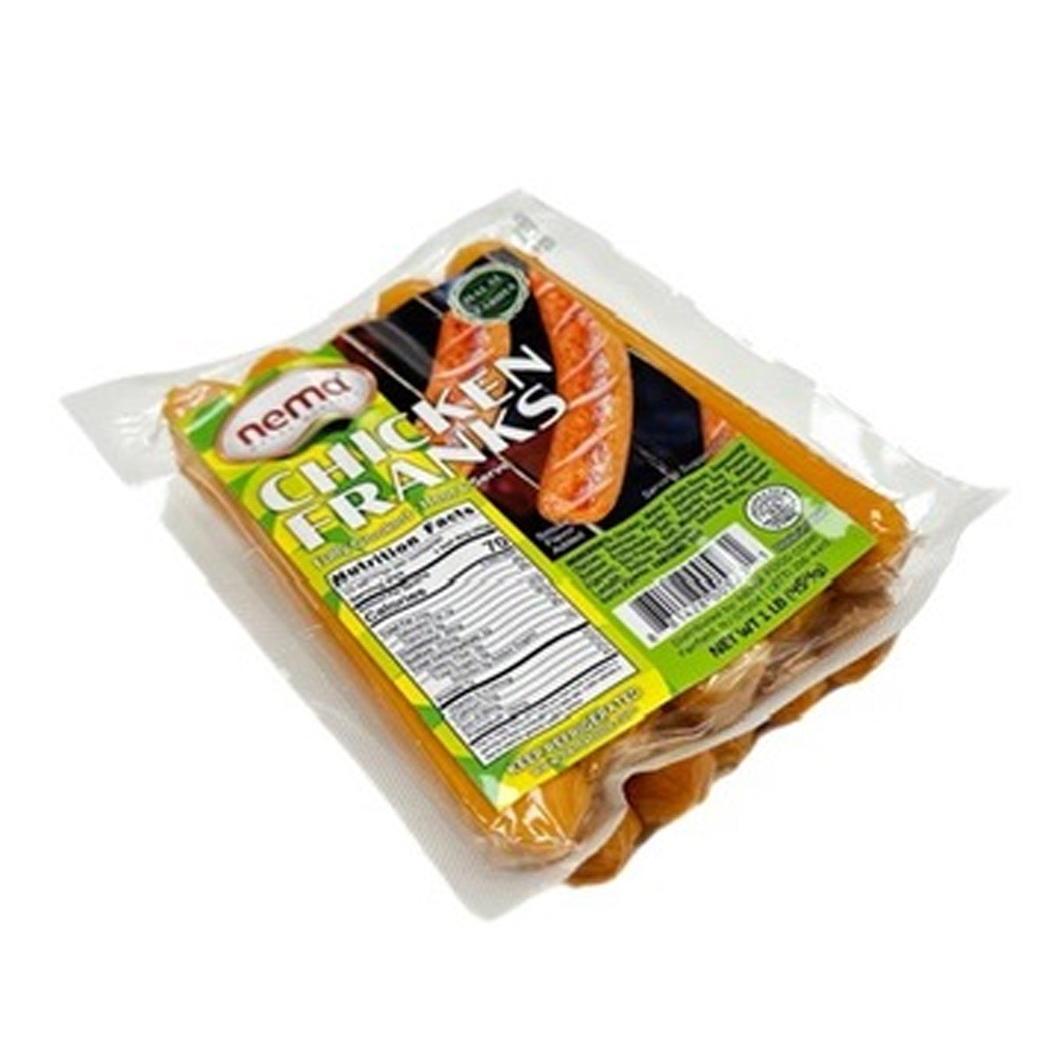 Nema Chicken Franks 454G