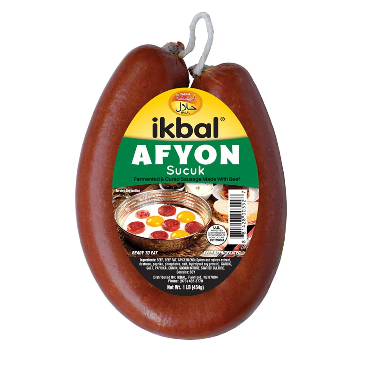 Ikbal Afyon Sujuk Ring 1Lb