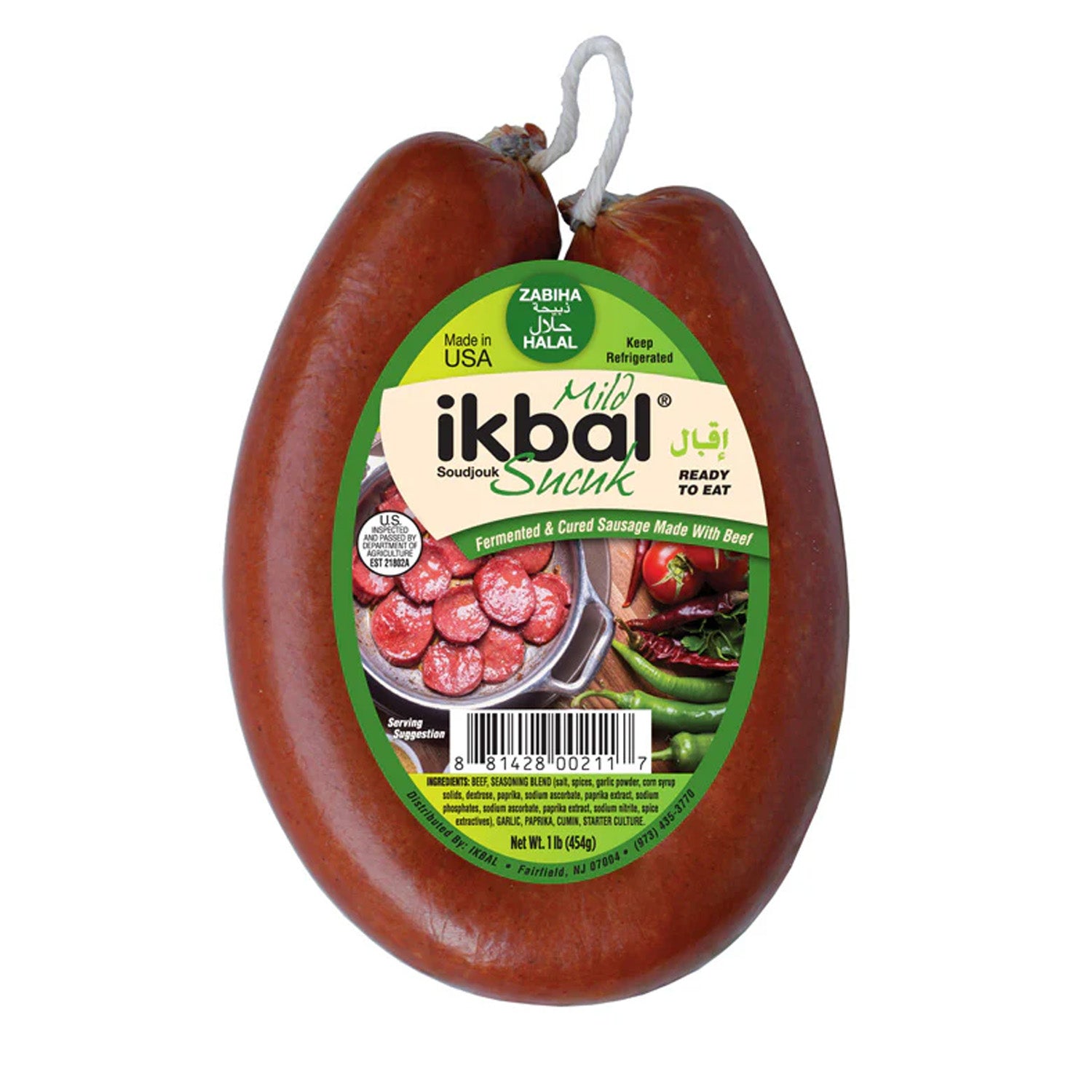 Ikbal Sujuk Ring Mild 1Lb