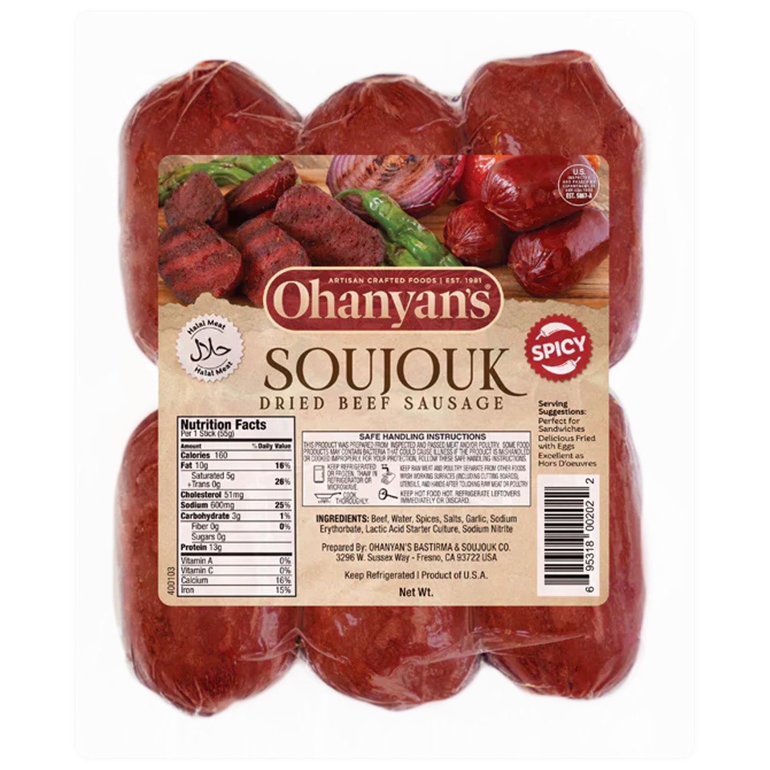 Ohanyan'S Soujouk Spicy