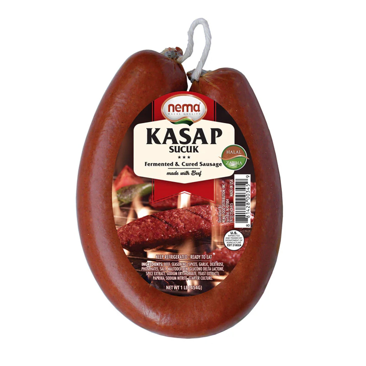 Nema Sucuk Ring Butcher 1Lb@