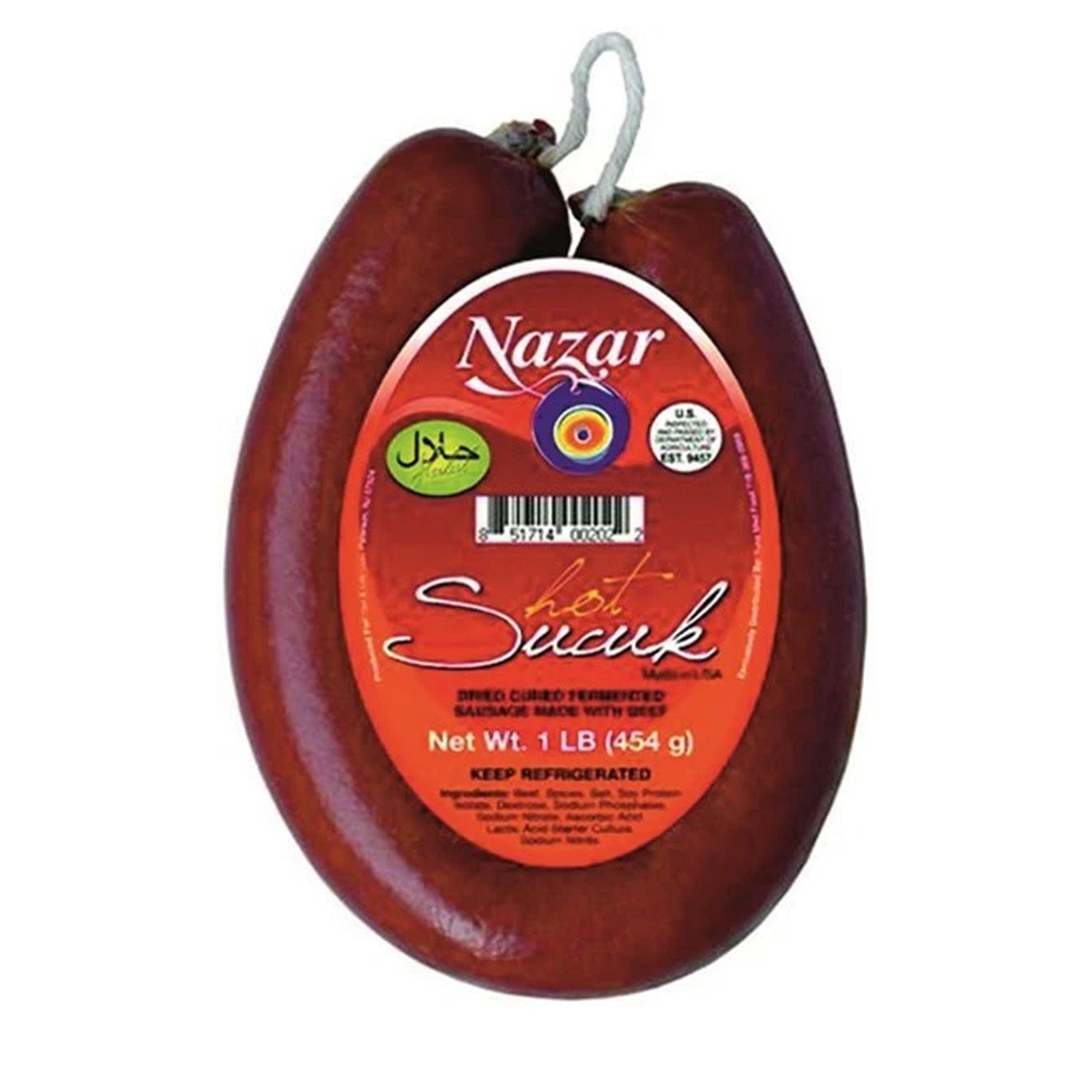 Nazar Sujuk Hot 1Lb