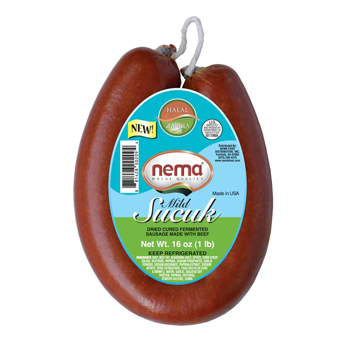 Apikoglu Sucuk Mild 1Lb