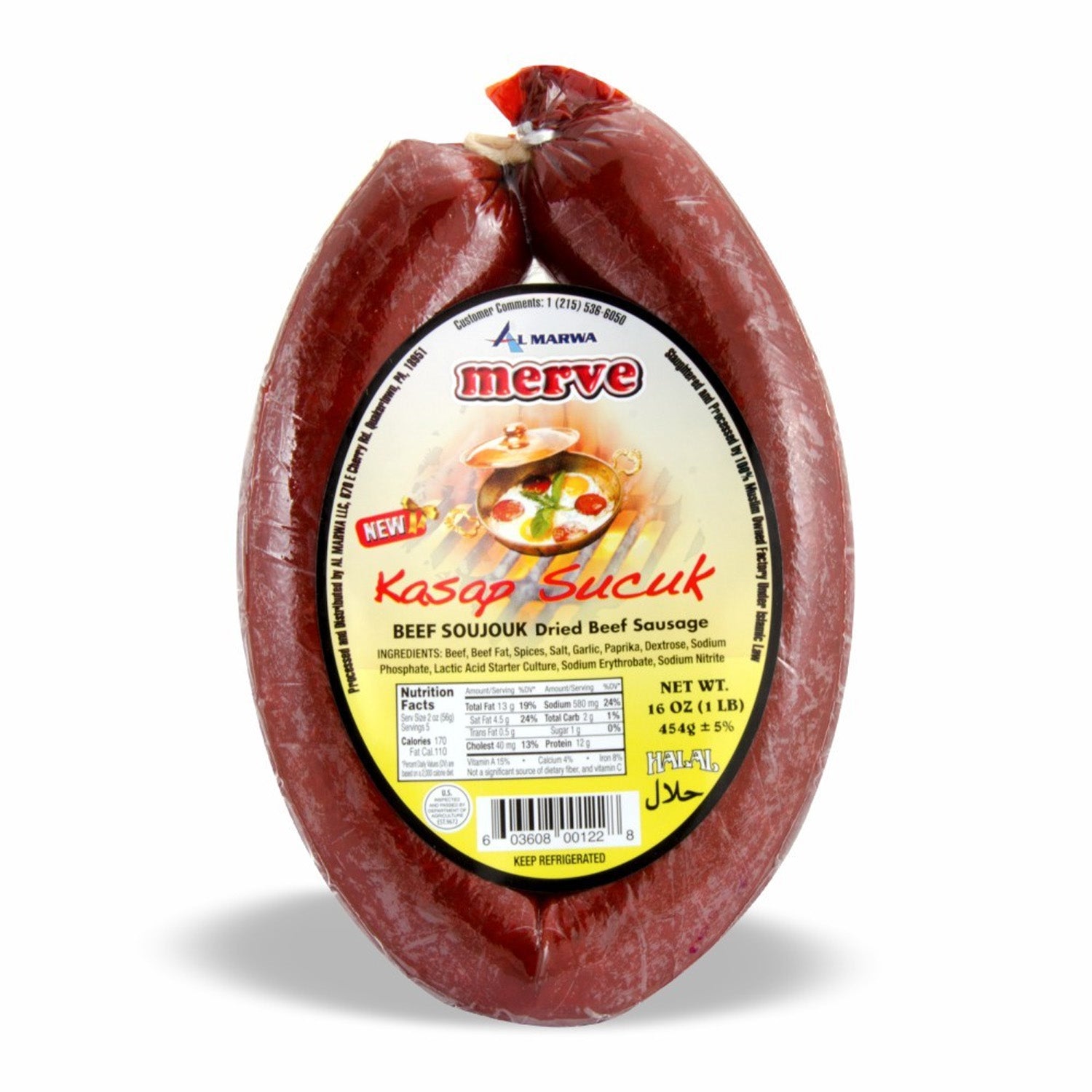 Merve Soujouk Butcher 1Lb