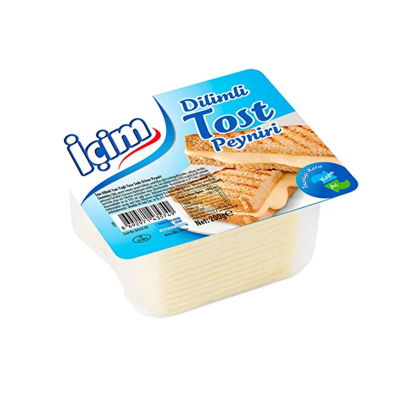 Icim Kashkaval Sliced 200G