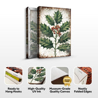 Christmas Holly Wall Art