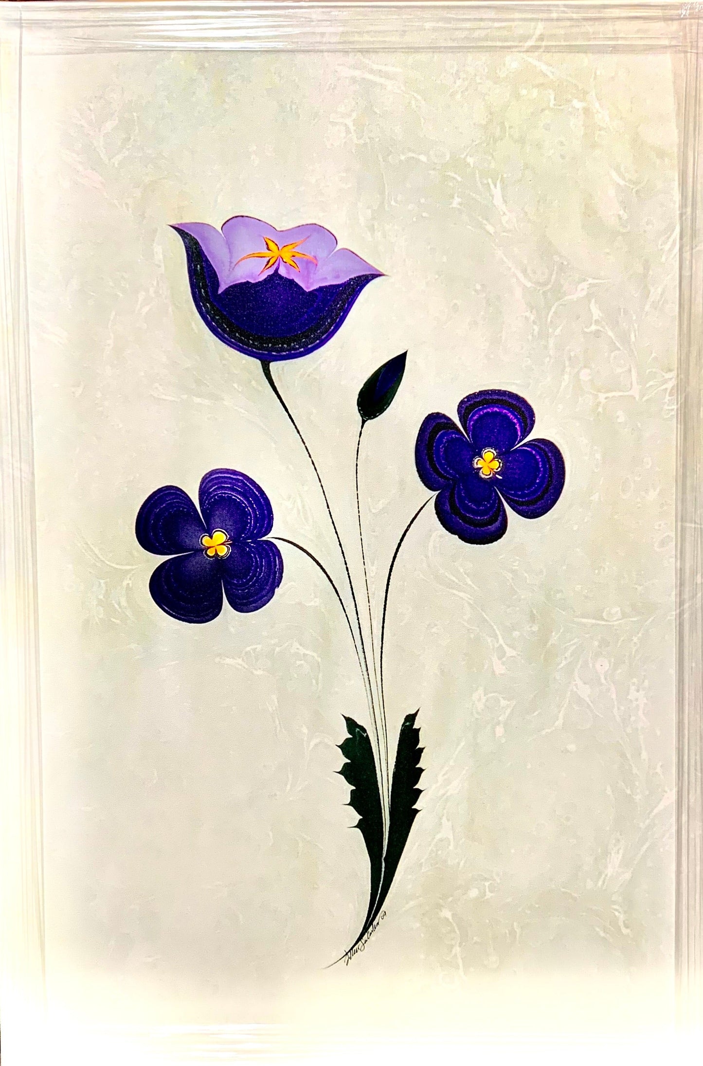 Çiçek tablo 70x105 cm