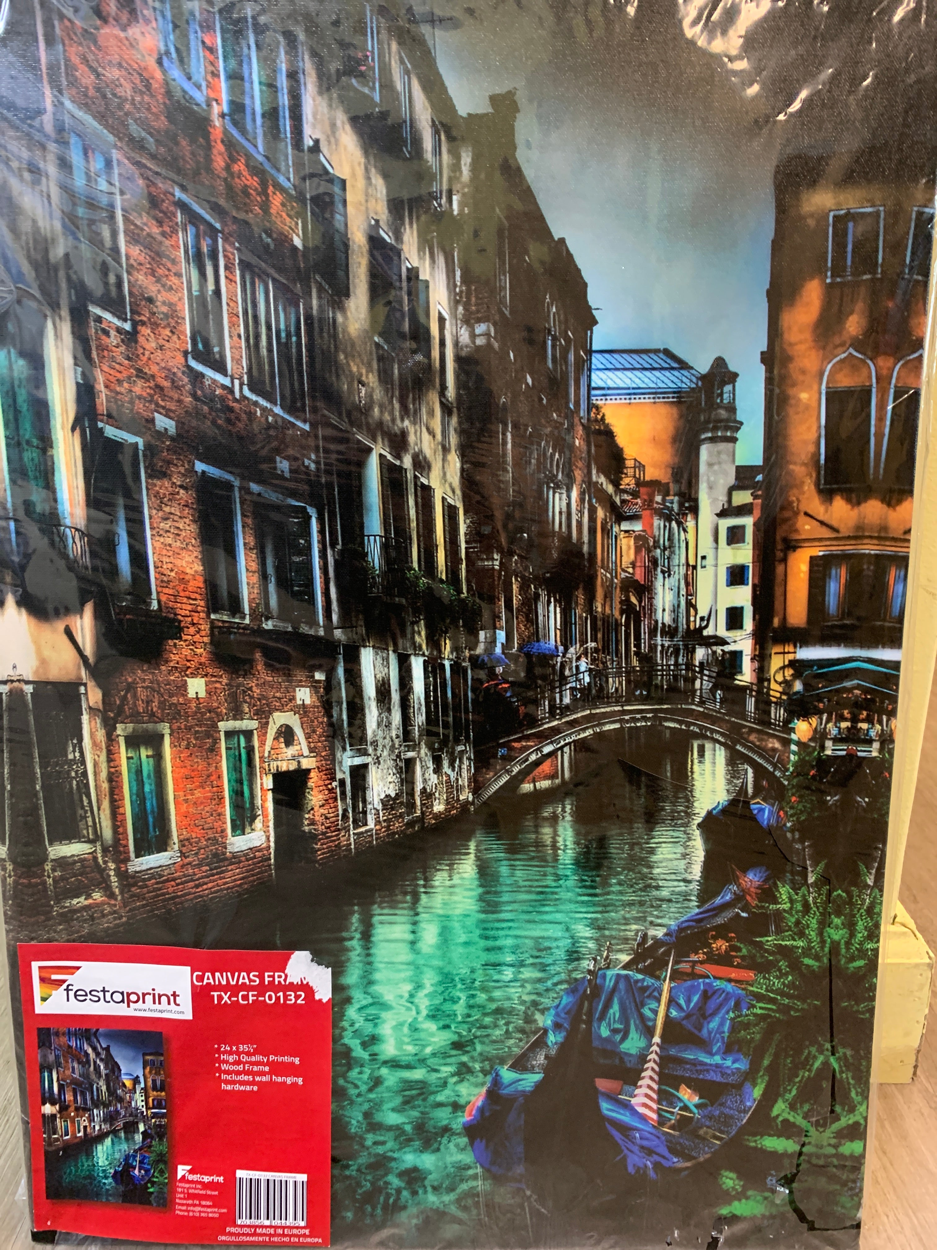 Venice Canvas Tablo