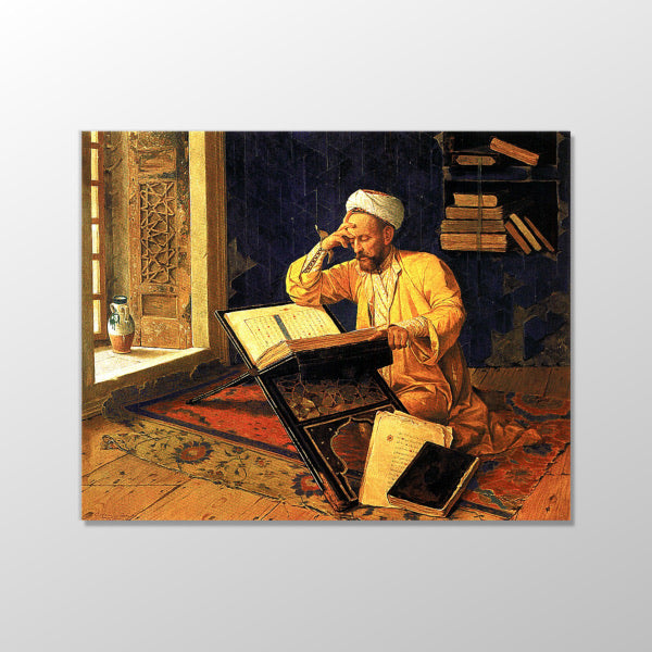 İlahiyatcı Tablo (çerçeveli) 75cm-65cm
