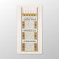 Vakia Süresi Tablo (İkinci sayfa) (Çerçeveli) 45cm-85cm