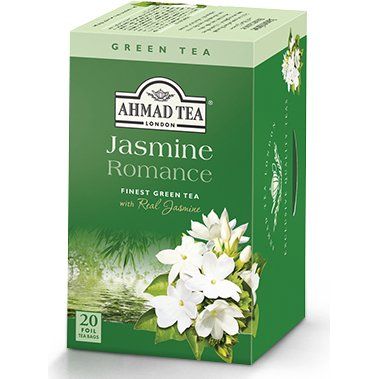 Jasmine Romance - Green Tea | 20' Tea Bags | Ahmad Tea