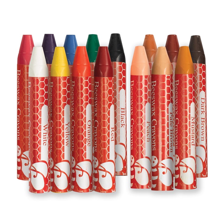 Faber- Castell World Colors - 15ct Beeswax Crayons