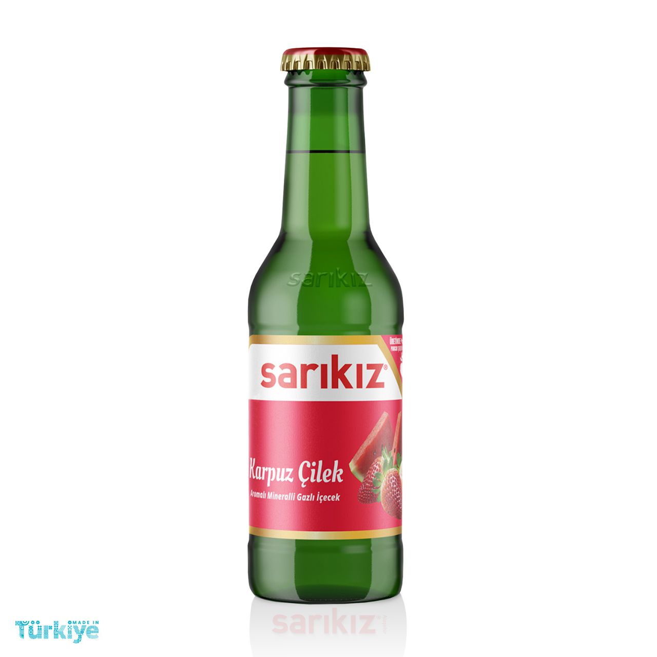 Sarikiz Mineral Water Strawberry & Watermelon 200Ml