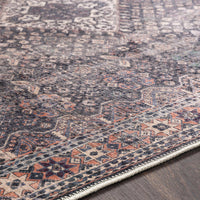 Kittrell Vintage Flat Pile Washable Rug - Clearance