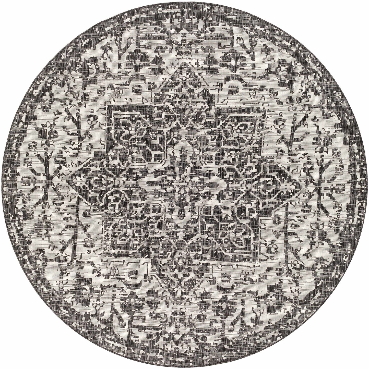 Charcoal Kilmacolm Indoor & Outdoor Rug - Clearance
