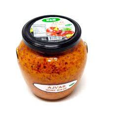 K&M Mild Vegetable Spread 550g - Authentic Ajvar Condiment for Tasty Dishes