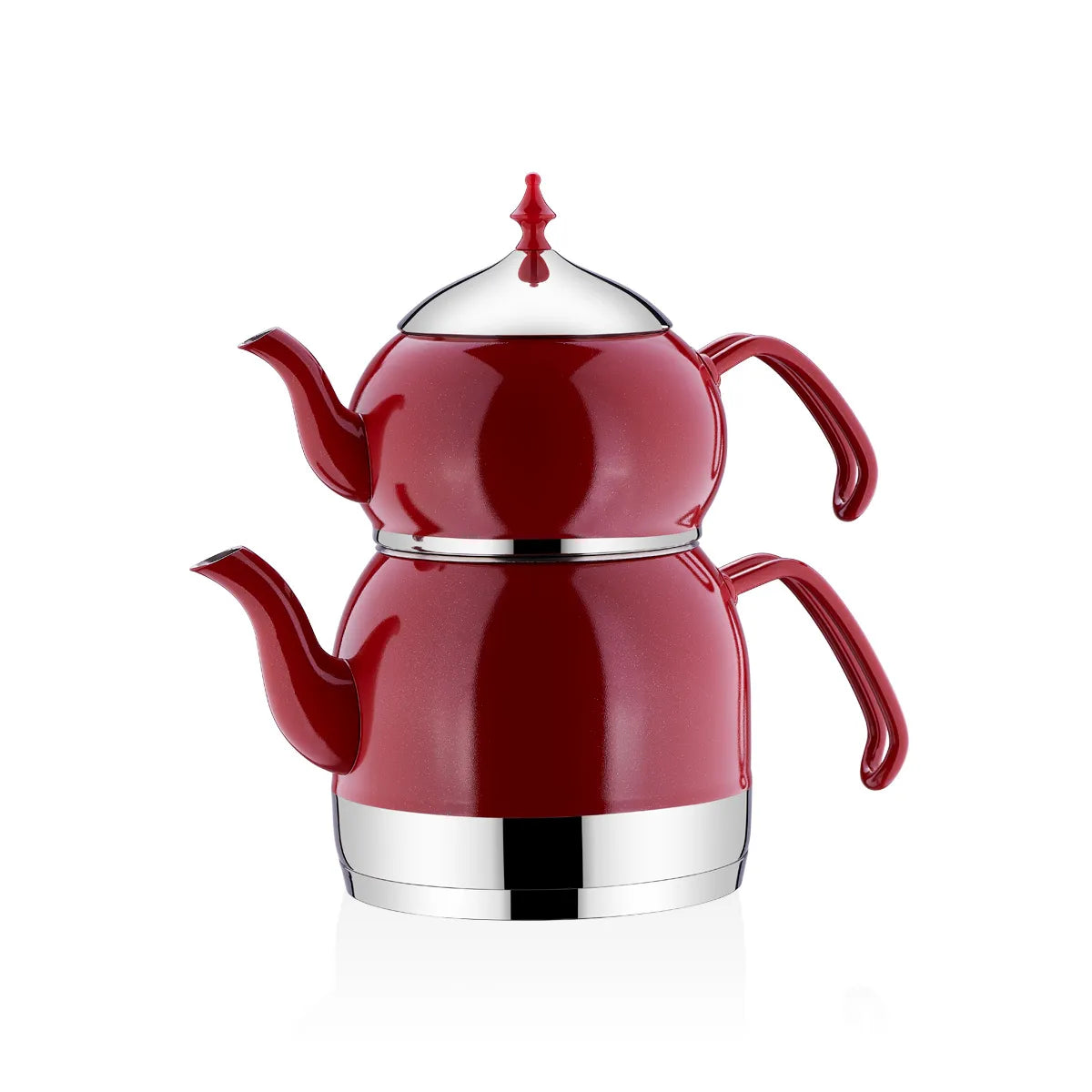 Korkmaz Rena Tea Set Red 1.1-2.4 L