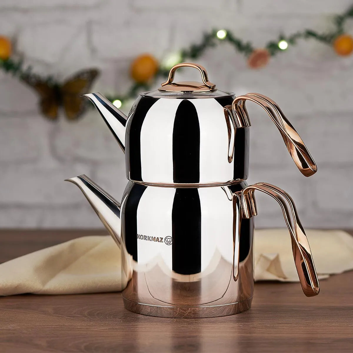 Korkmaz Teapot Set Rosanna