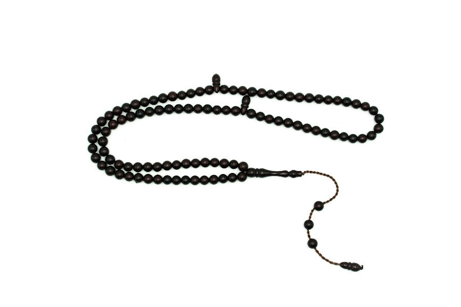 Tesbih 99luk Kuka (Kokka) - Yuvarlak Kesim - 6 mm - Prayer Beads