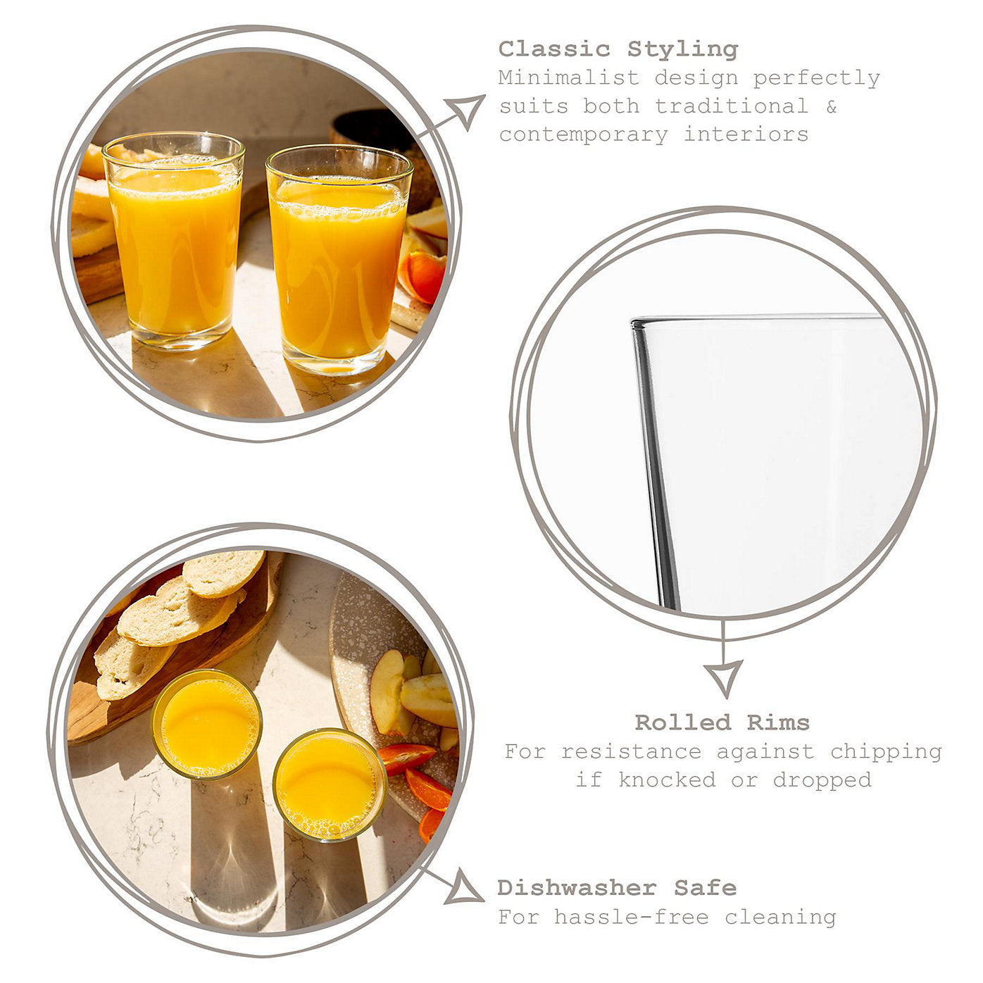 Lav Lara Water Glass 205Cc