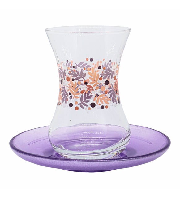 Lav Lila Tea Cup Set 12Pc