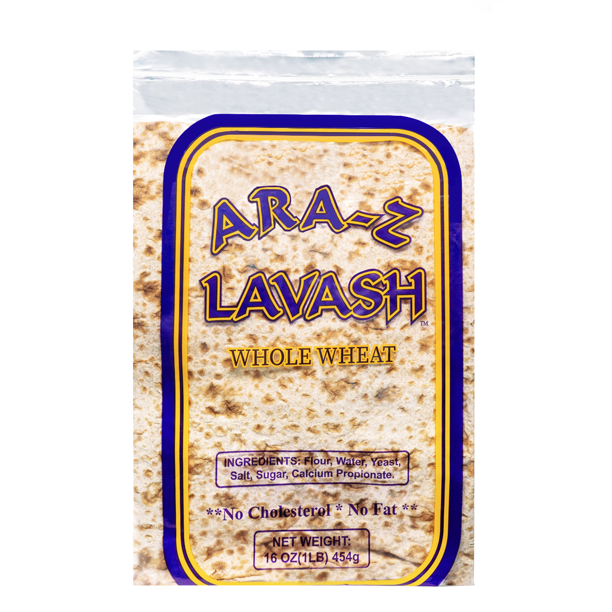 Lavash Wrap Bread | Whole Wheat | 16 oz | Ara-Z