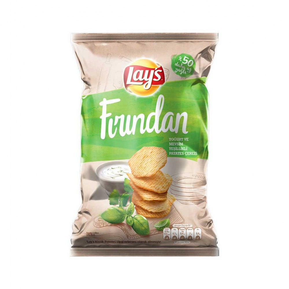 Lays Firindan Yogurt Chip 96G